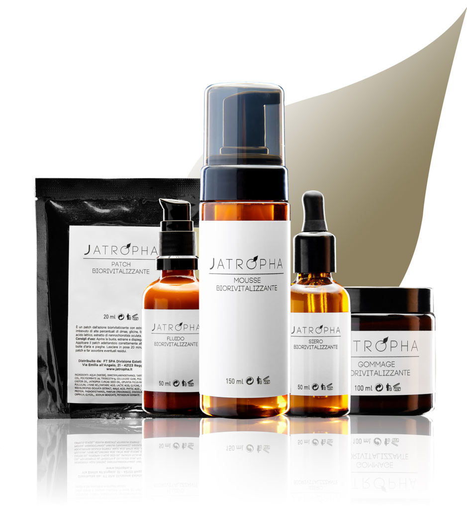 jatropha natural care linea professionale viso